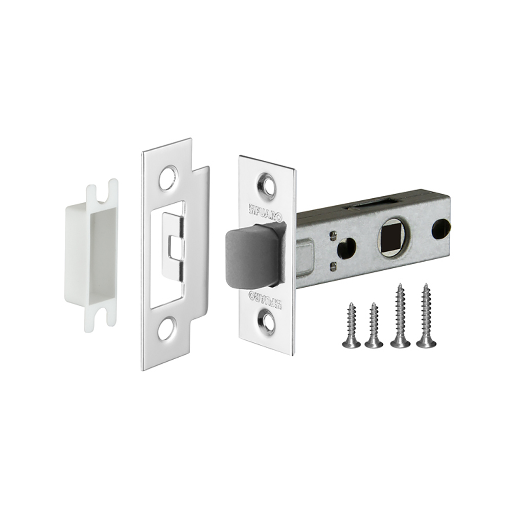 ЗАЩЕЛКА ВРЕЗНАЯ PLASTIC P12-45-25 CP ХРОМ